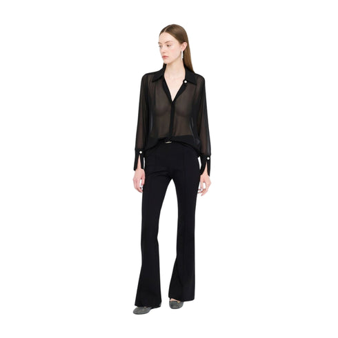 Liu Jo Camicia elegante Camicia Donna in georgette trasparente 42 - Francavilla Moda